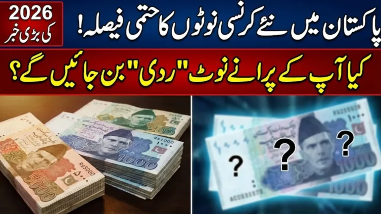 Pakistan New Currency Notes 2026 Approved Release Date, Features & Old Notes Validity Explained